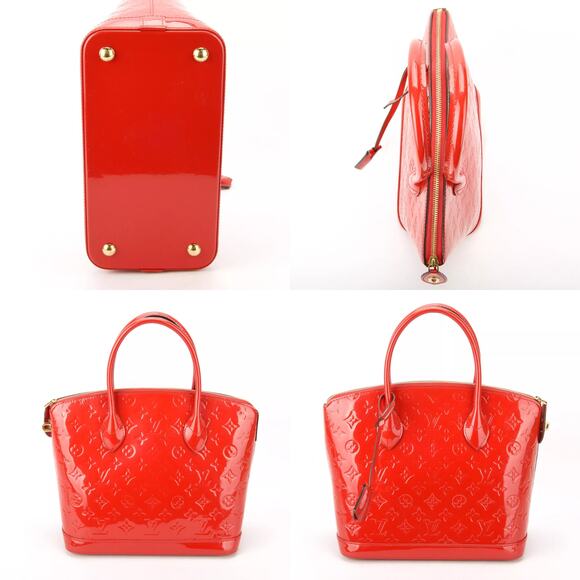 💎✨RARE FIND✨💎 Authentic Louis Vuitton Vernis Lockit MM Handbag - Picture 5 of 6